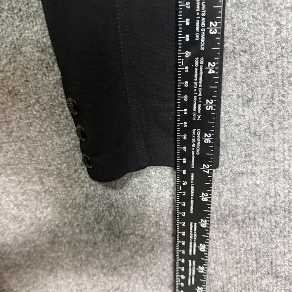 Talbots Pants Womens Small Black Knit Skinny Ankle Pull On Elastic Waist Stretch - Picture 8 of 14